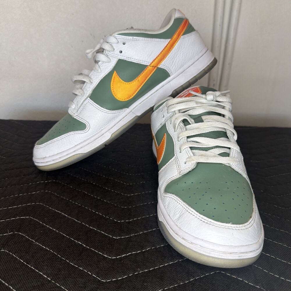 Nike Dunk Low SE NY vs NY DN2489-300 Green Orange Men 11.5 Women 13